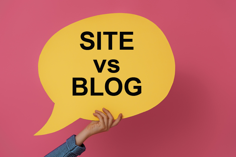 Site vs Blog - Qual devo criar para a minha empresa?